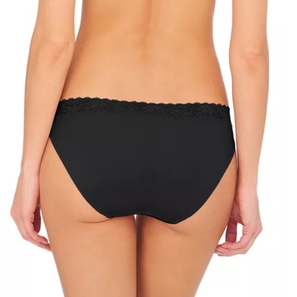 NWT Natori Discreet Bikini Panties Black - Picture 2 of 4